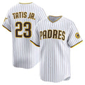 San Diego Padres #23 Fernando Tatis Jr. White BUTLER Home Limited Player Jersey
