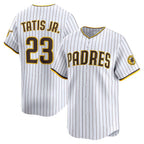 San Diego Padres #23 Fernando Tatis Jr. White BUTLER Home Limited Player Jersey