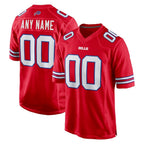 Custom B.Bills Red BUTLER Alternate Game Jersey