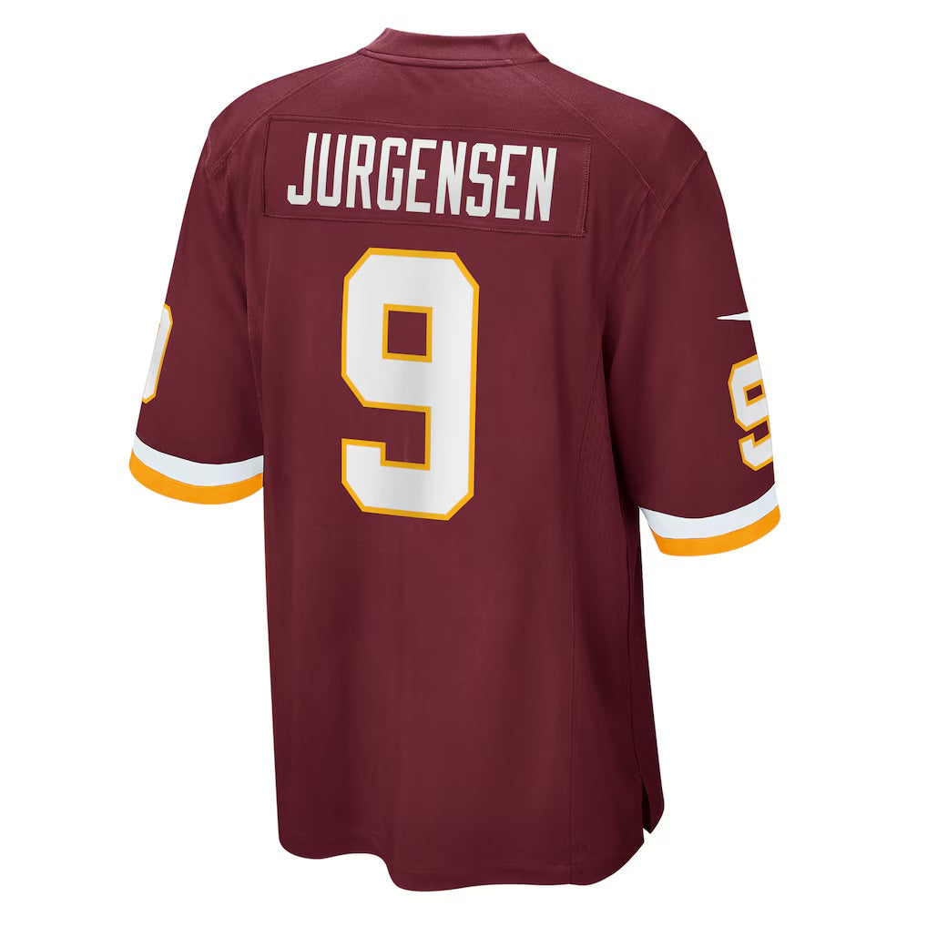 W.Football Team #9 Sonny Jurgensen Burgundy BUTLER Retired Player Jersey