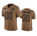 Custom A.Cardinals Active Player 2023 Brown BUTLER Salute To Service Limited Stitched Jersey