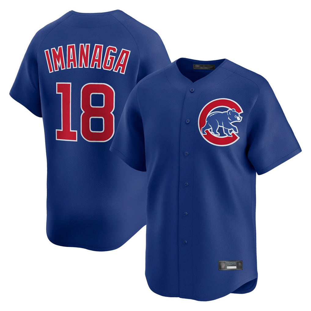 Chicago Cubs #18 Shota Imanaga Player Royal BUTLER Limited Home Stitched Jerseys