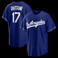 Los Angeles Dodgers #17 Shohei Ohtani Royal BUTLER Alternate Replica Jersey