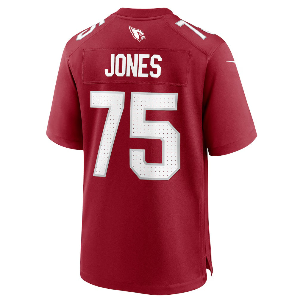 A.Cardinals #75 Christian Jones Cardinal BUTLER Team Game Jersey