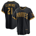 Pittsburgh Pirates #21 Roberto Clemente Black BUTLER 2026 City Connect Stadium Jersey
