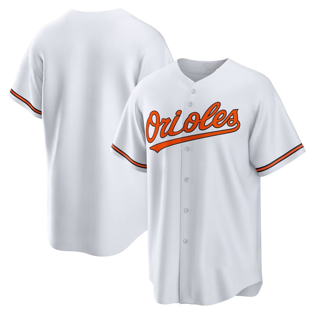 Baltimore Orioles White BUTLER Home Replica Team Jersey