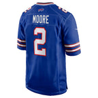 B.Bills #2 D.J. Moore Royal BUTLER Game Jersey