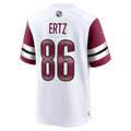 W.Commanders #86 Zach Ertz White BUTLER Game Jersey