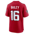 A.Falcons #16 Jake Bailey Red BUTLER Team Game Jersey