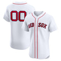 Custom Boston Red Sox White BUTLER Home Elite Jersey
