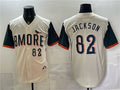 Baltimore Orioles #82 Jeremiah Jackson Natural BUTLER 2026 City Connect Stadium Stitched Jersey
