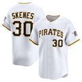 Pittsburgh Pirates #30 Paul Skenes White BUTLER Home Limited Player Jersey