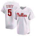 Philadelphia Phillies #5 Bryson Stott White BUTLER Home Limited Player Jersey