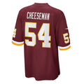W.Football Team #54 Camaron Cheeseman Burgundy BUTLER Game Jersey