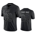 Custom B.Bills Active Player Black BUTLER Reflective Limited Stitched Jersey