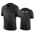 Custom B.Bills Active Player Black BUTLER Reflective Limited Stitched Jersey