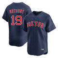 Boston Red Sox #19 Roman Anthony Player Navy BUTLER Limited Home Game Stitched Jerseys1