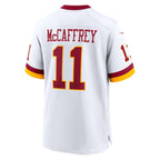 W.Commanders #11 Luke McCaffrey White BUTLER Game Jersey