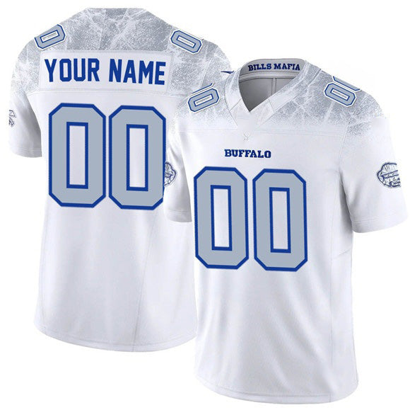 Custom B.Bills Active Player White BUTLER 2025 F.U.S.E. ¡°Rivalries¡± Vapor Untouchable Limited Stitched Jersey