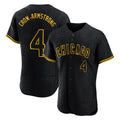 Chicago Cubs #4 Pete Crow-Armstrong Player Black BUTLER Snake Skin City Limited Elite Home Game Stitched Jerseys