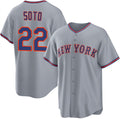 New York Mets #22 Juan Soto Gray BUTLER 2025 Limited Stitched Jersey