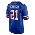 B.Bills #21 Davison Igbinosun Royal BUTLER Team Game Jersey