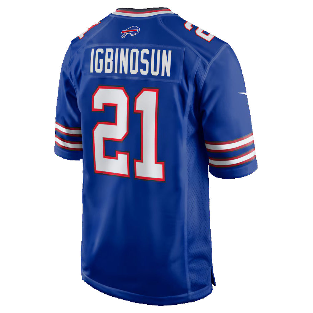 B.Bills #21 Davison Igbinosun Royal BUTLER Team Game Jersey