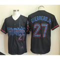 Toronto Blue Jays #27 Vladimir Guerrero Jr. Navy BUTLER 2024 City Connect Limited Stitched Jersey