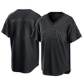 Chicago Cubs #4 Pete Crow-Armstrong Player Black BUTLER T-shirt Home Game Stitched Jerseys