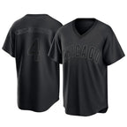 Chicago Cubs #4 Pete Crow-Armstrong Player Black BUTLER T-shirt Home Game Stitched Jerseys