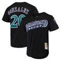 Arizona Diamondbacks #20 Luis Gonzalez Player Black BUTLER Mitchell & Ness Throwback Cooperstown Collection Mesh Limited Stitched Jerseys