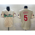 Philadelphia Phillies #5 Bryson Stott Cream BUTLER Phanatic Limited Stitched Jersey