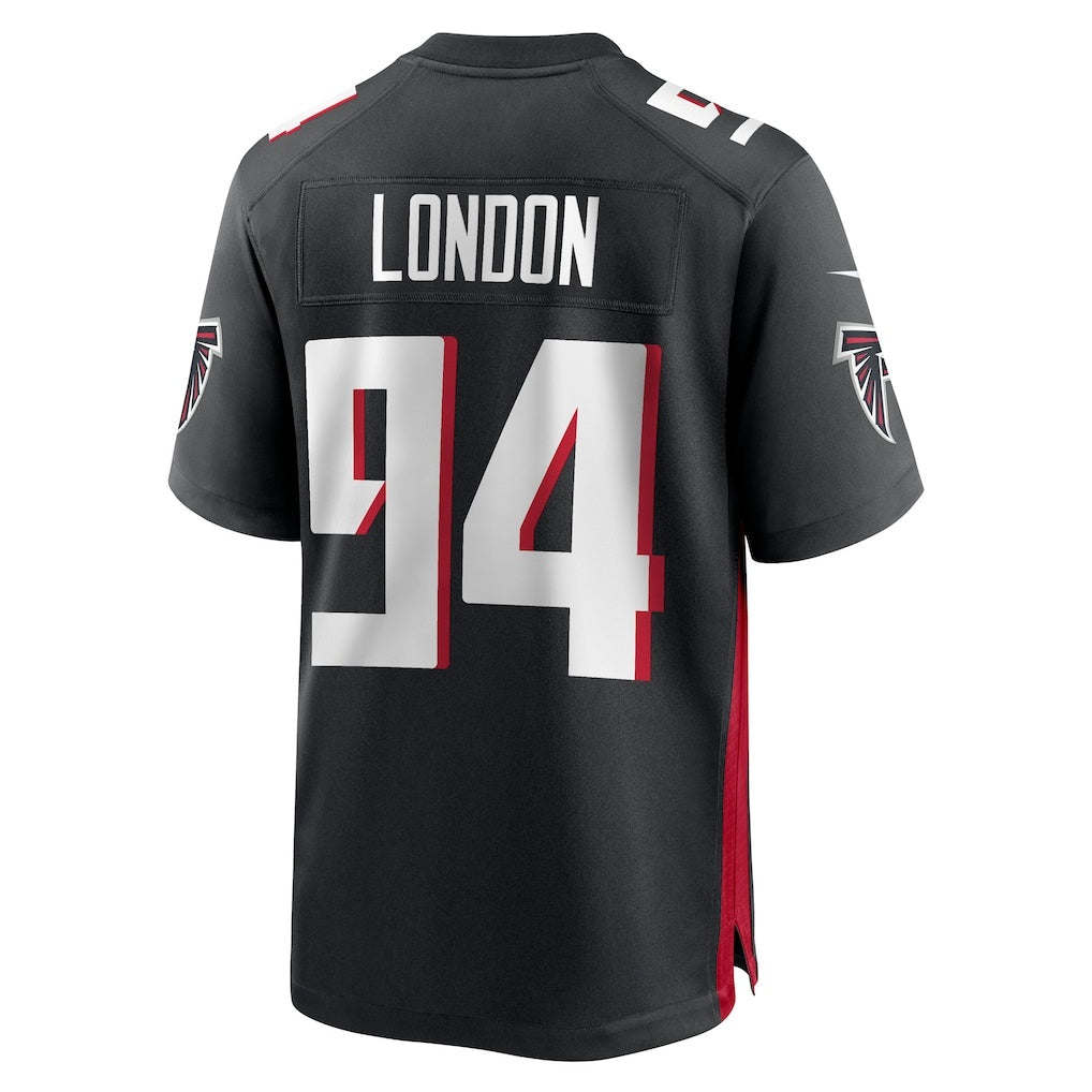 A.Falcons #94 LaCale London Black BUTLER Team Game Jersey