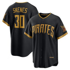 Pittsburgh Pirates #30 Paul Skenes Black BUTLER 2026 City Connect Stadium Jersey