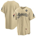 Arizona Diamondbacks Blank Gold BUTLER 2023 World Series City Connect Cool Base Stitched Jersey