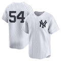 New York Yankees #54 Max Fried White BUTLER Home Limited Player Jersey
