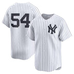 New York Yankees #54 Max Fried White BUTLER Home Limited Player Jersey