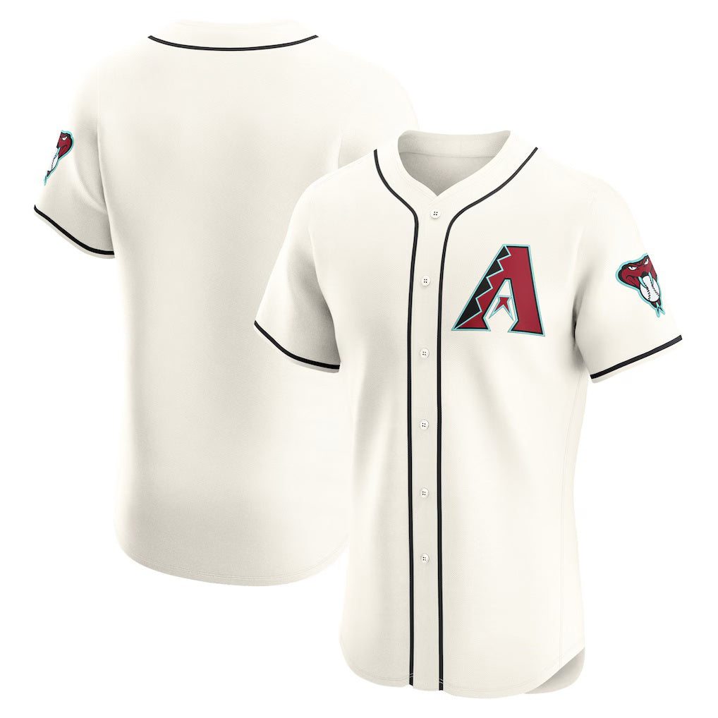 Arizona Diamondbacks Cream BUTLER Elite Jersey
