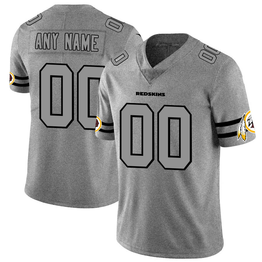 Custom W.Redskins 2019 Gray BUTLER Gridiron Gray Vapor Untouchable Limited Jersey