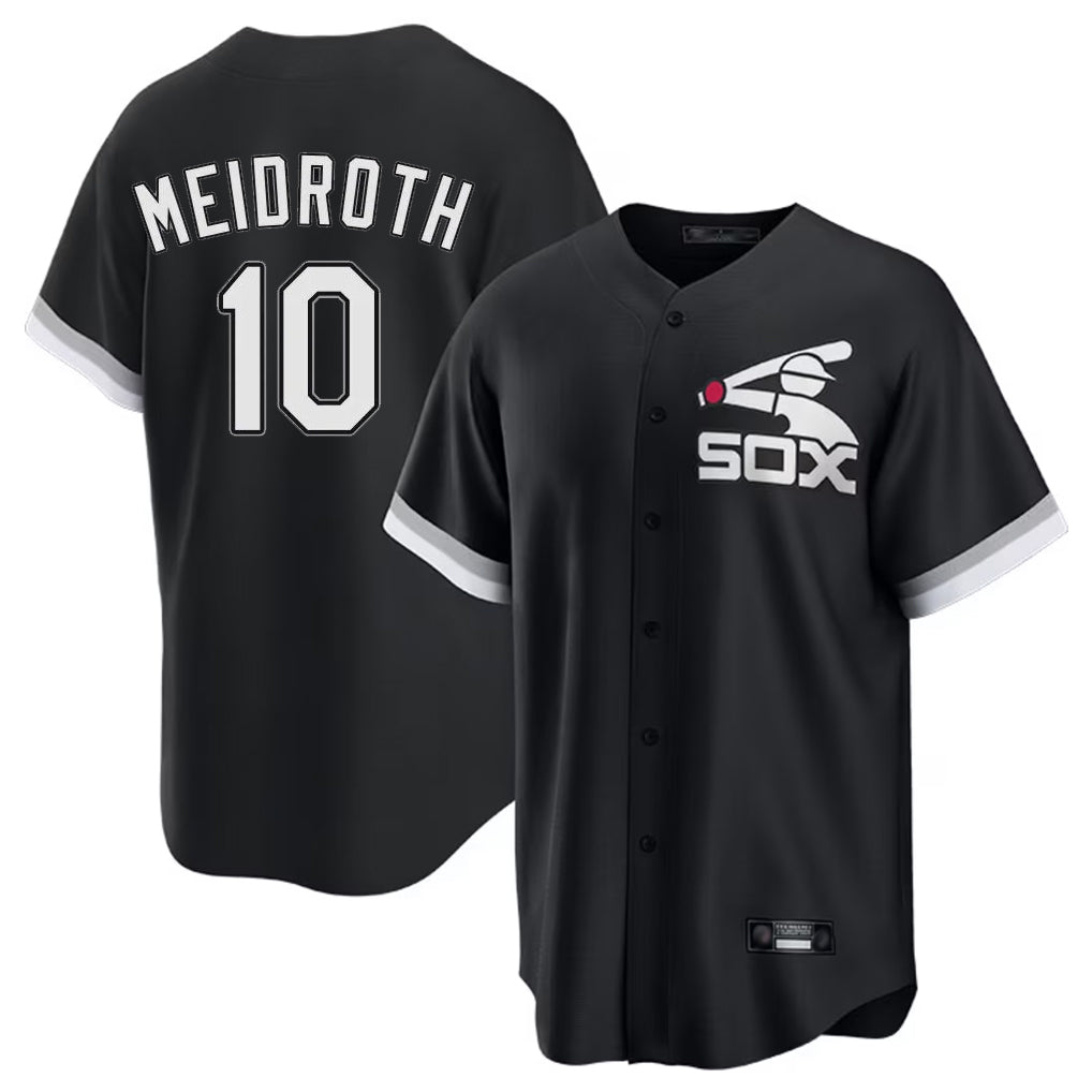 Chicago White Sox #10 Chase Meidroth Player Black BUTLER Spring Training Game Stitched Jerseys