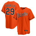 Baltimore Orioles #29 Samuel Basallo Player Orange BUTLER Home Game Stitched Jerseys