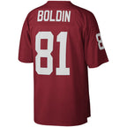 A.Cardinals #81 Anquan Boldin Mitchell & Ness Cardinal BUTLER Legacy Replica Jersey