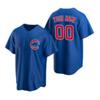 Custom Chicago Cubs Royal BUTLER Stitched Cool Base Jersey