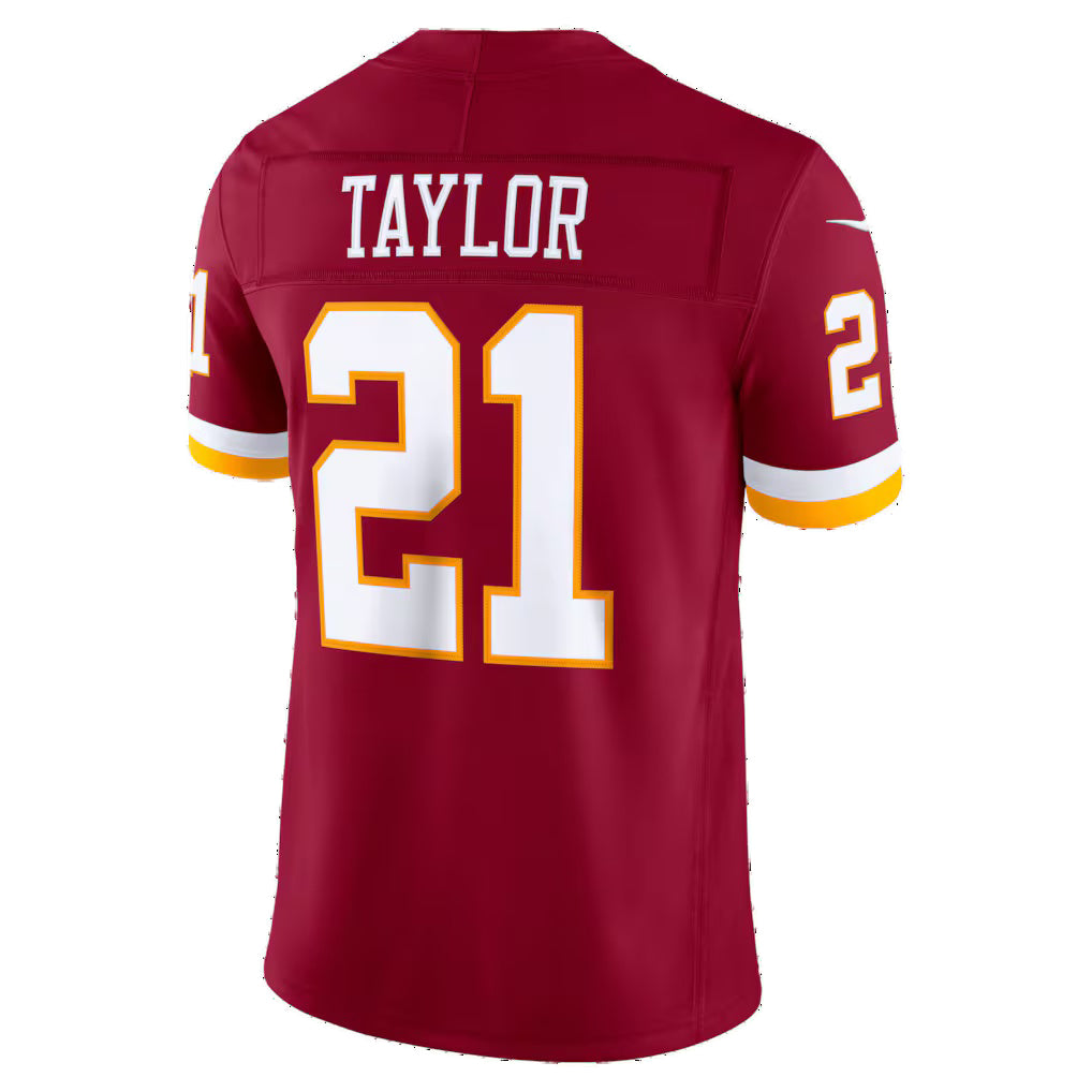 W.Commanders #21 Sean Taylor Burgundy BUTLER Team Vapor F.U.S.E. Stitched Retired Limited Jersey
