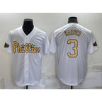 Philadelphia Phillies #3 Bryce Harper White BUTLER 2022 All Star Stitched Cool Base Jersey