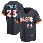 San Diego Padres #23 Fernando Tatis Jr. Obsidian BUTLER 2026 City Connect Stadium Jersey