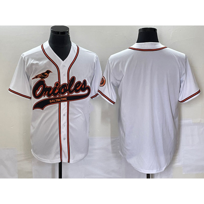 Baltimore Orioles White BUTLER Cool Base Stitched Jersey