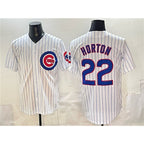 Chicago Cubs #22 Cade Horton White BUTLER Cool Base Stitched Jersey