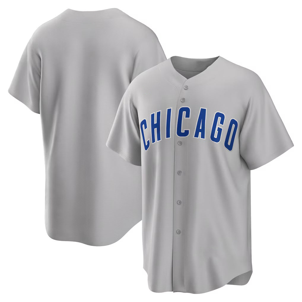 Chicago Cubs Gray BUTLER Road Replica Team Jersey