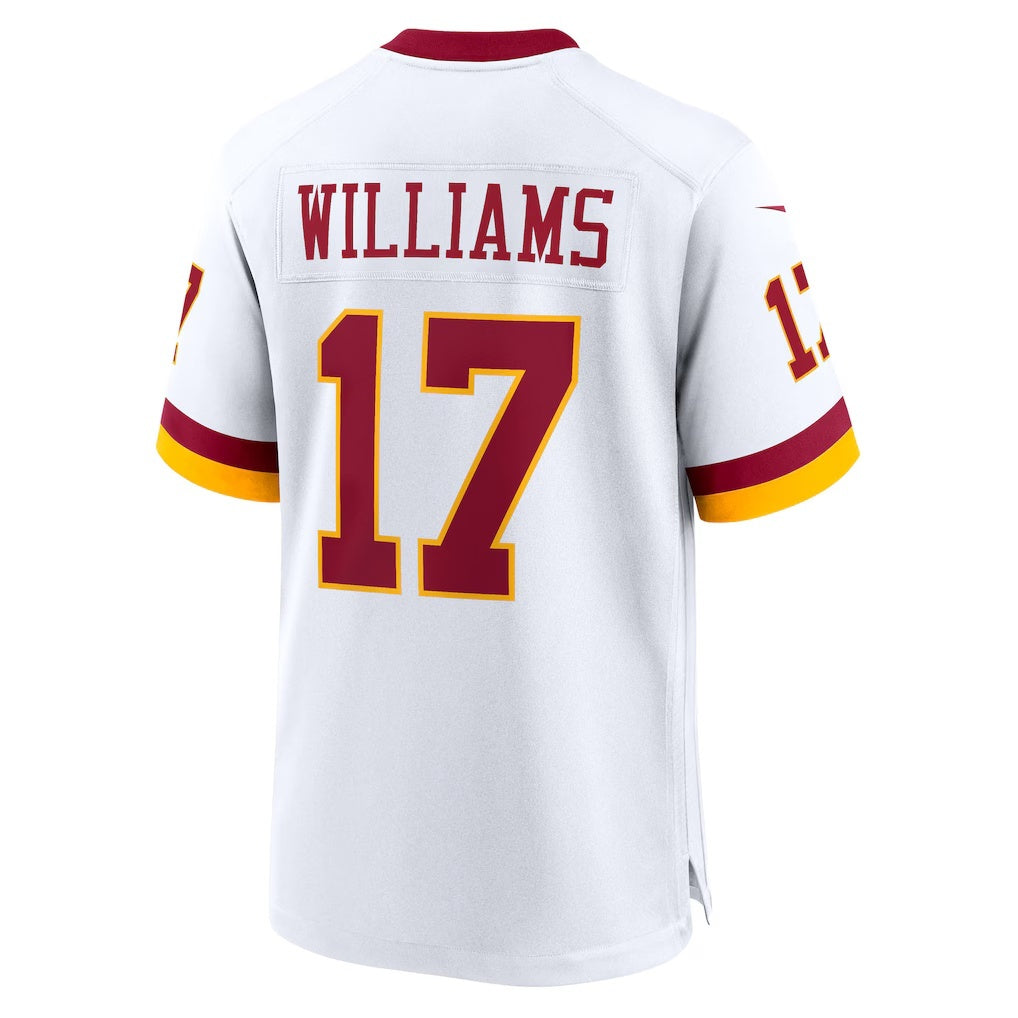 W.Commanders #17 Doug Williams White BUTLER Game Jersey
